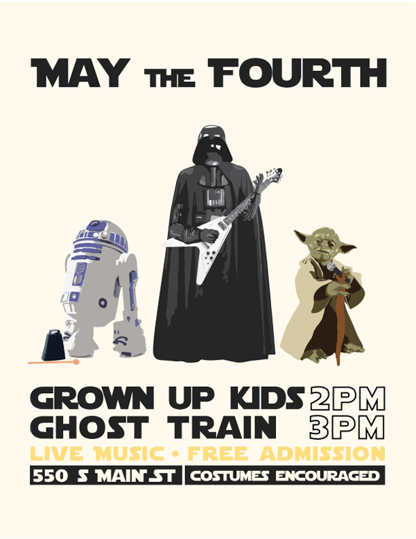 may the fourth concert poster